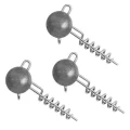 CAP DE JIG DELPHIN BOMB TWISTO JIGER 5GR 3BUC/PLIC CAP DE JIG DELPHIN BOMB TWISTO JIGER 5GR 3BUC/PLIC