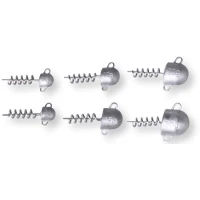 Jig Savage Cork Screw Heads 5g, 3buc/pac