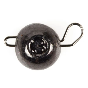 Jig Ball Cheburashka  Lucky John Tungsten  Black Nickel, 5g, 2buc/pac Jig Ball Cheburashka  Lucky John Tungsten  Black Nickel, 5g, 2buc/pac