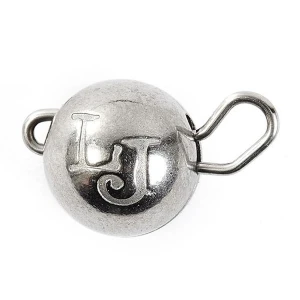 Jig Ball Cheburashka  Lucky John Tungsten  Silver, 3g, 3buc/pac Jig Ball Cheburashka  Lucky John Tungsten  Silver, 3g, 3buc/pac