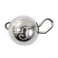 Jig Ball Cheburashka  Lucky John Tungsten  Silver, 9g, 1buc/pac Jig Ball Cheburashka  Lucky John Tungsten  Silver, 9g, 1buc/pac
