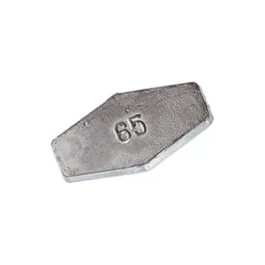Plumbi Flat Hexagonal Jaxon Inline 80g 1buc/plic