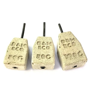 Plumb Ecologic In-Line ECO SINKERS Block, 60g Plumb Ecologic In-Line ECO SINKERS Block, 60g