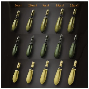 Plumb Gemini Arc Leadsystem Weed Green 3.5 Oz 100gr 5buc/cutie