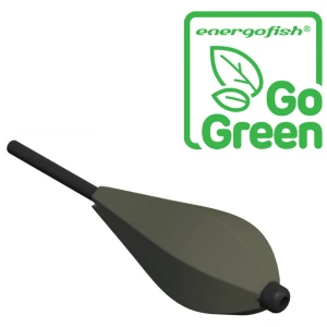 Plumb Hexagonal Inline Carp Expert Go Green Lf-distance Torpedo 80g