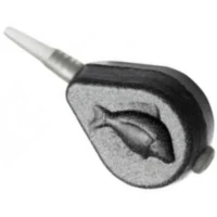 Plumb Inline Zfish Flat Pear Lead, 100g, 1buc/pac Plumb Inline Zfish Flat Pear Lead, 100g, 1buc/pac