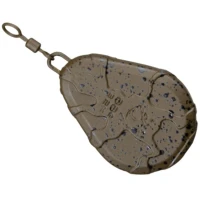 Plumb Nash Super Flat Pear Swivel Lead 3.5oz, 99g 