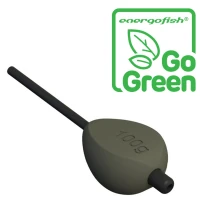 Plumb Plat Inline Carp Expert Go Green Drop Flat 160g