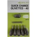 Plumbi Cu Schimbare Rapida KORUM Quick Change Olivettes, 6g, 5buc/pac