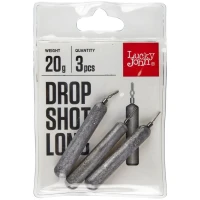 Plumbi Drop Shot Long Lucky John 25g, 2buc/pac Plumbi Drop Shot Long Lucky John 25g, 2buc/pac