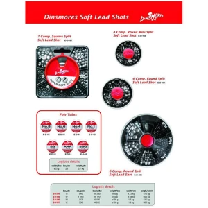 Cutie Plumbi Soft Dinsmores 4 Compartimente 0.2g - 0.8g Cutie Plumbi Soft Dinsmores 4 Compartimente 0.2g - 0.8g