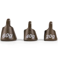 Lesturi Sonda KORUM Pinch-On Plummet, 40g, 2buc/pac Lesturi Sonda KORUM Pinch-On Plummet, 40g, 2buc/pac