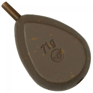 Plumb Inline Korda Flatliner Pear Inline, 3oz/84g, 2buc/pac