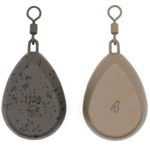 Plumb  Korda Flat Pear Swivel, 4oz/112g, Blister 2buc/pac