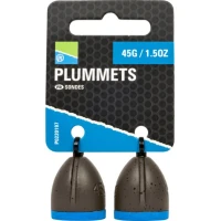 Plumb Pentru Sondat Preston Plummets, 45g, 2buc/pac