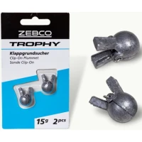 Plumb Sondat Zebco Trophy Clipon Plummets, 15g, 2buc/pac