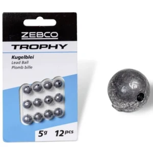 Plumbi ZEBCO Trophy Lead Ball, 3g, 12buc/pac
