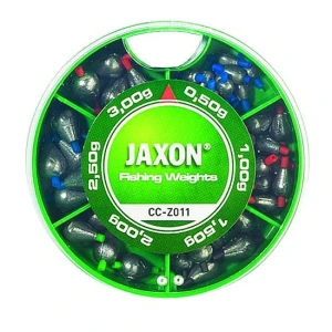 Set Plumbi Jaxon Picatura Nr 11 80gr 0.5/1/1.5/2/2.5/3gr