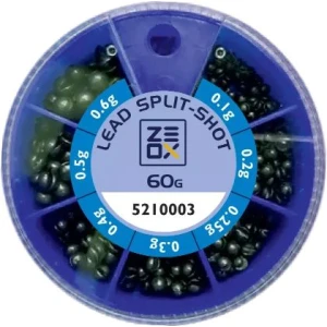 Set Plumbi Zeox Lead Split Shot 60g