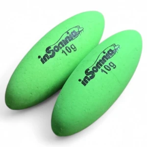 Pluta Culisanta Somn INSOMNIA U-Float, 10g, Verde Neon, 2buc/pac
