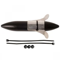 Pluta Culisanta Zeck Propeller U-Float Solid Black, 10g, 1buc/pac