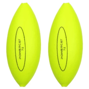 Plute Monturi Somn Nevis Powercat Micro U-Float, Galben, 1.5g, 2buc/pac Plute Monturi Somn Nevis Powercat Micro U-Float, Galben, 1.5g, 2buc/pac