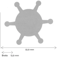 Impeller Neopren Spx Flow 12104-0001b
