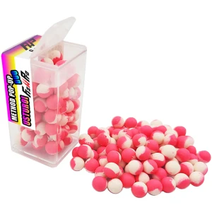Method Pop Up Fish Pro Duo, Pink White, Usturoi, 6mm, 85buc