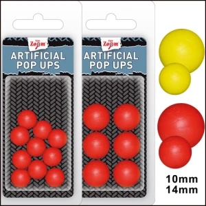 Pop Ups Artificiali Carp Zoom 10mm Rosu 10/plic