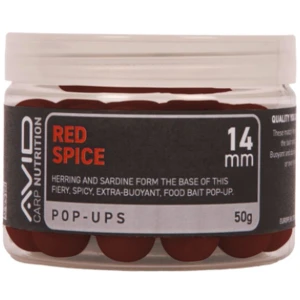 Pop Up Avid Pop-ups, Red Spice, 14mm, 50g