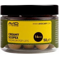 Pop Up Avid Premium, Creamy Scopex, 14mm, 50g