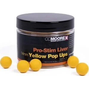Pop Up CC Moore Pro Stim, Liver Yellow, 12mm, 55buc/cutie Pop Up CC Moore Pro Stim, Liver Yellow, 12mm, 55buc/cutie
