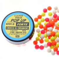 Pop Up Claumar Cioco-Orange Forte Mix Color 15Gr 6mm Pop Up Claumar Cioco-Orange Forte Mix Color 15Gr 6mm