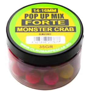 Pop Up Claumar Forte Monster Crab Mix 35Gr 14-16mm