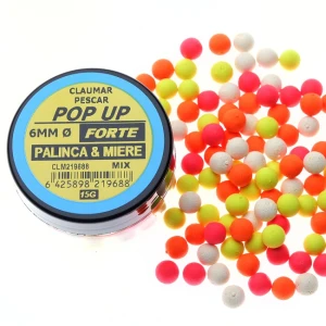 Pop Up Claumar Palinca si Miere Forte Mix Color 15Gr 6mm Pop Up Claumar Palinca si Miere Forte Mix Color 15Gr 6mm