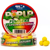 Pop Up Fumigena Senzor Planet, Capsuna & Usturoi, 8mm, 25g Pop Up Fumigena Senzor Planet, Capsuna & Usturoi, 8mm, 25g
