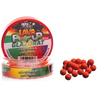 Pop Up SENZOR Lava Glazurat, Capsuna Usturoi, 8mm, 30g