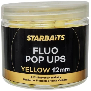 Pop Up STARBAITS Fluo Yellow, 12mm, 70g Pop Up STARBAITS Fluo Yellow, 12mm, 70g