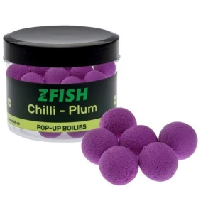 Pop Up Zfish Floating Boilies, Chilli & Plum, 16mm, 50g