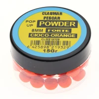 Pop-up Forte Powder Claumar Cioco - Orange 15GR 8mm Pop-up Forte Powder Claumar Cioco - Orange 15GR 8mm