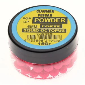 Pop-up Forte Powder Claumar Squid - Octopus 15GR 6mm Pop-up Forte Powder Claumar Squid - Octopus 15GR 6mm