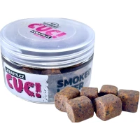 Pop-up Lk Baits Cuc! Patratica Fluoro, Ficat Afumat, 10mm, 100ml