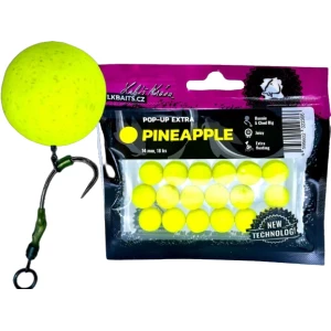 Pop-up LK BAITS Extra Ananas, Galben, 14mm, 18buc/pac Pop-up LK BAITS Extra Ananas, Galben, 14mm, 18buc/pac