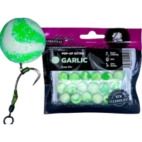 Pop-up Lk Baits Extra Usturoi, Alb-verde, 14mm, 18buc/pac