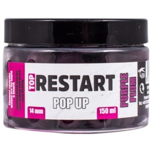 Pop-up Lk Baits Top Restart Boilies, Pruna Vanata, 14mm, 150ml