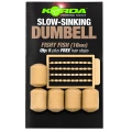 Pelete Artificiale KORDA Slow Sinking Dumbell, IB, Yellow, 16mm, 5buc/pac Pelete Artificiale KORDA Slow Sinking Dumbell, IB, Yellow, 16mm, 5buc/pac