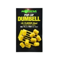 Pelete Korda Pop-up Dumbell 8mm I.B. Flavour Galben 10buc/plic