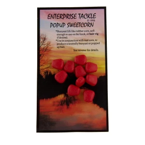 Porumb Artificial Enterprise Tackle Pop-up Sweetcorn - Red/strawberry