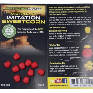 Porumb Artificial Flotant Enterprise Tackle Midi Pop-up Sweetcorn 10 Buc/plic