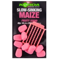 Porumb Artificial KORDA Slow Sinking Maize, Fruity Pink, 10buc/pac Porumb Artificial KORDA Slow Sinking Maize, Fruity Pink, 10buc/pac